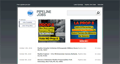 Desktop Screenshot of pipelinejobs.org